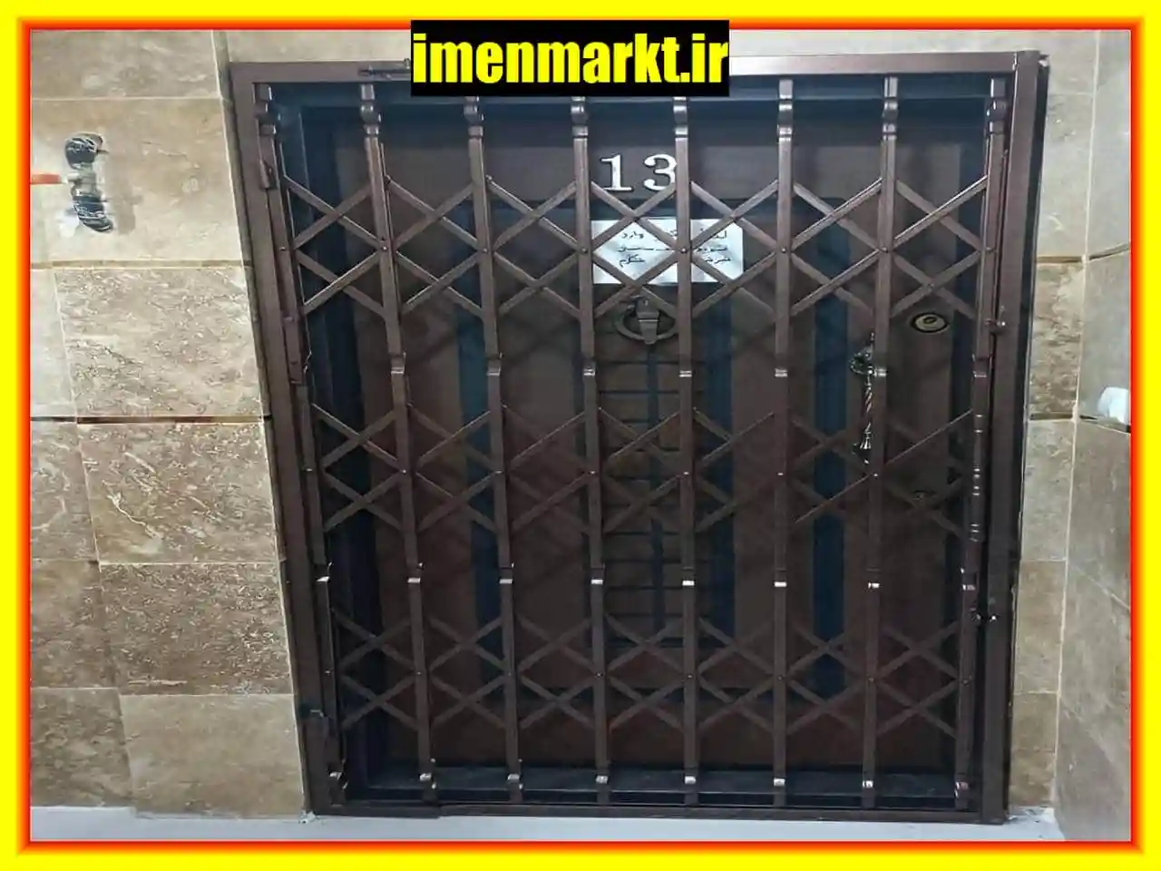 انواع مختلف حفاظ پشت درب آهنی کشویی