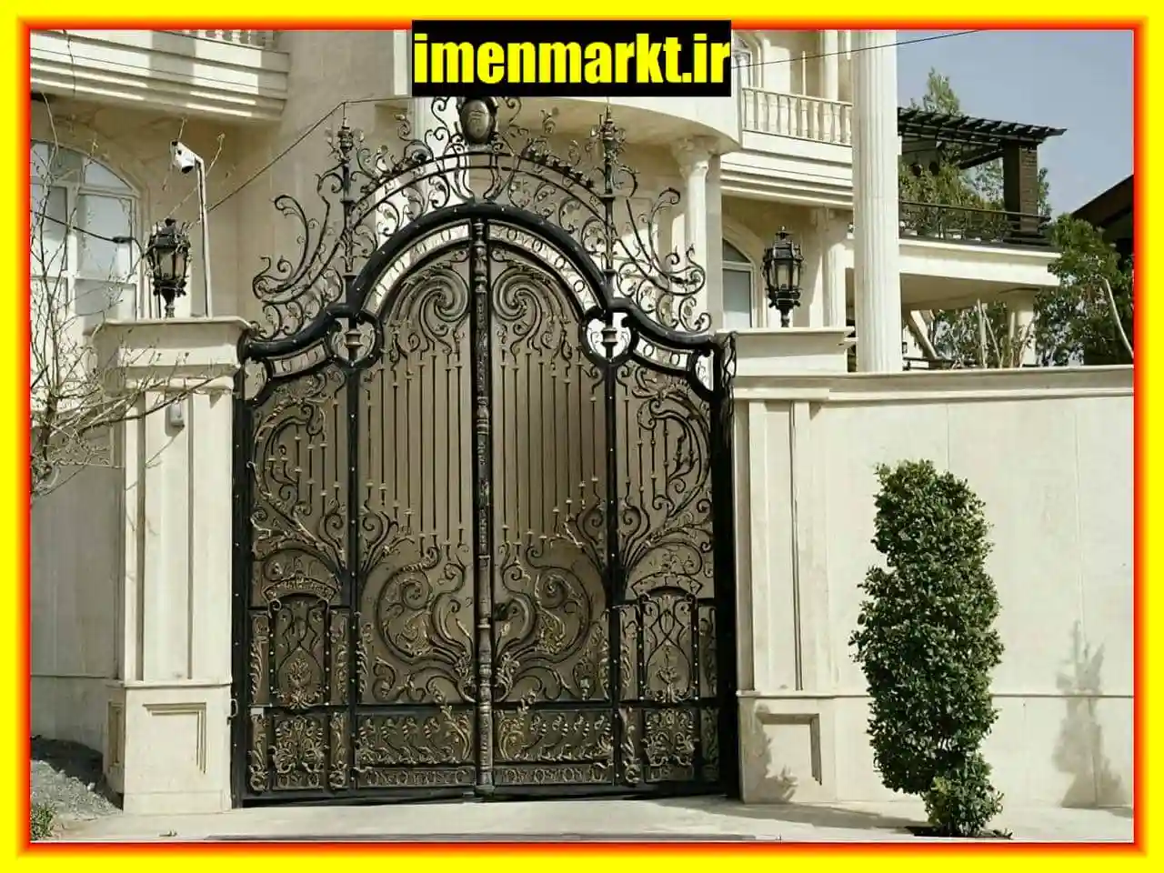 مزایای استفاده از درب فلزی فرفورژه