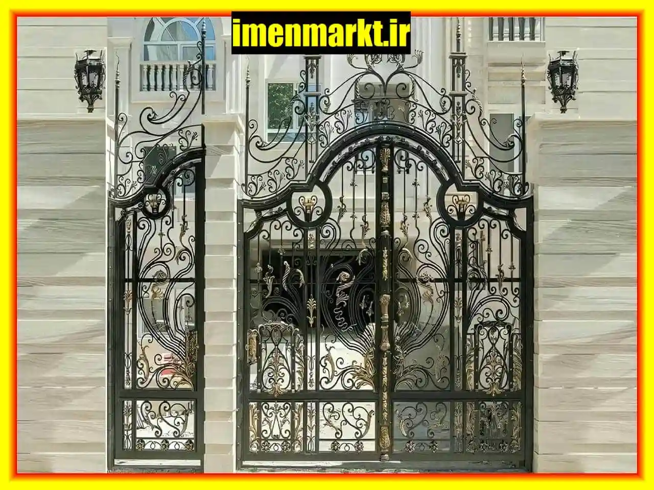 تنوع درب ویلایی فرفورژه