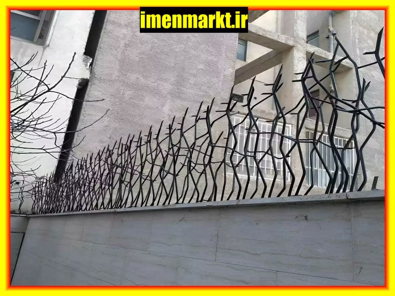 نرده حفاظ مدل پیچ یا فر