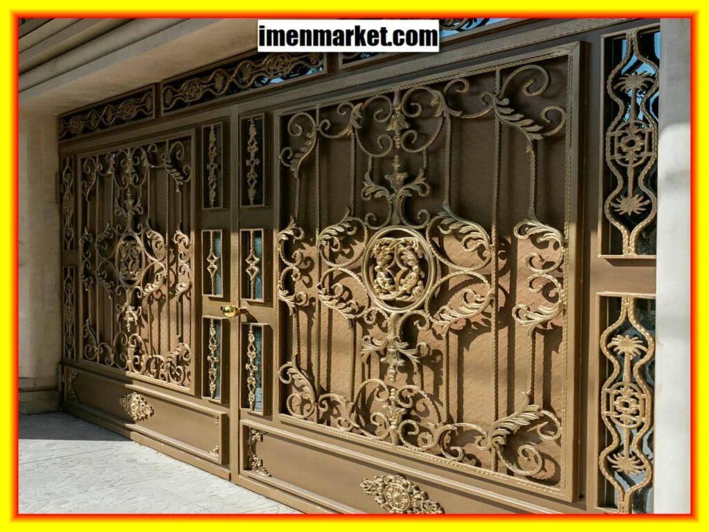 قیمت درب حیاط فرفورژه