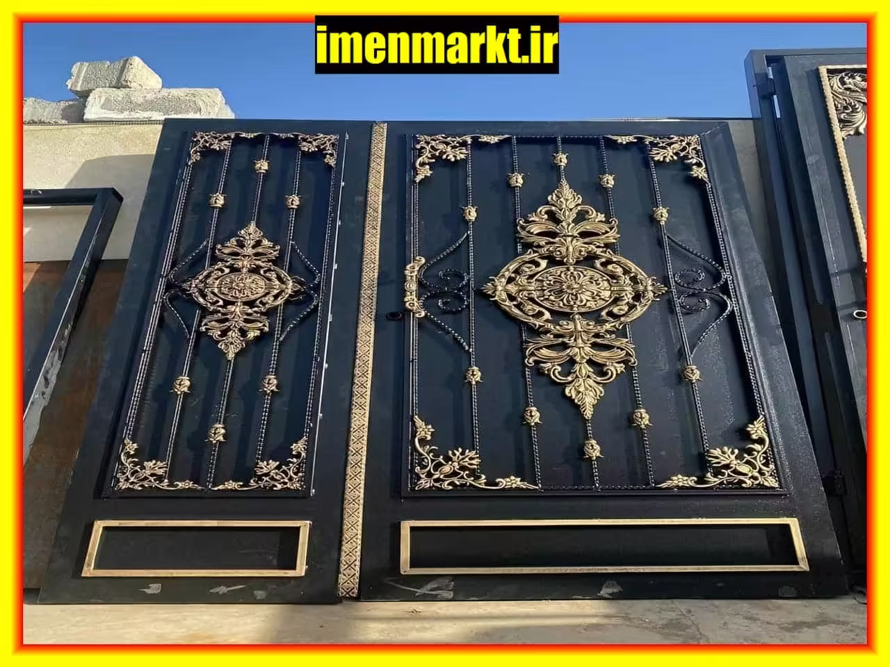 انتخاب رنگ مناسب برای درب فرفورژه