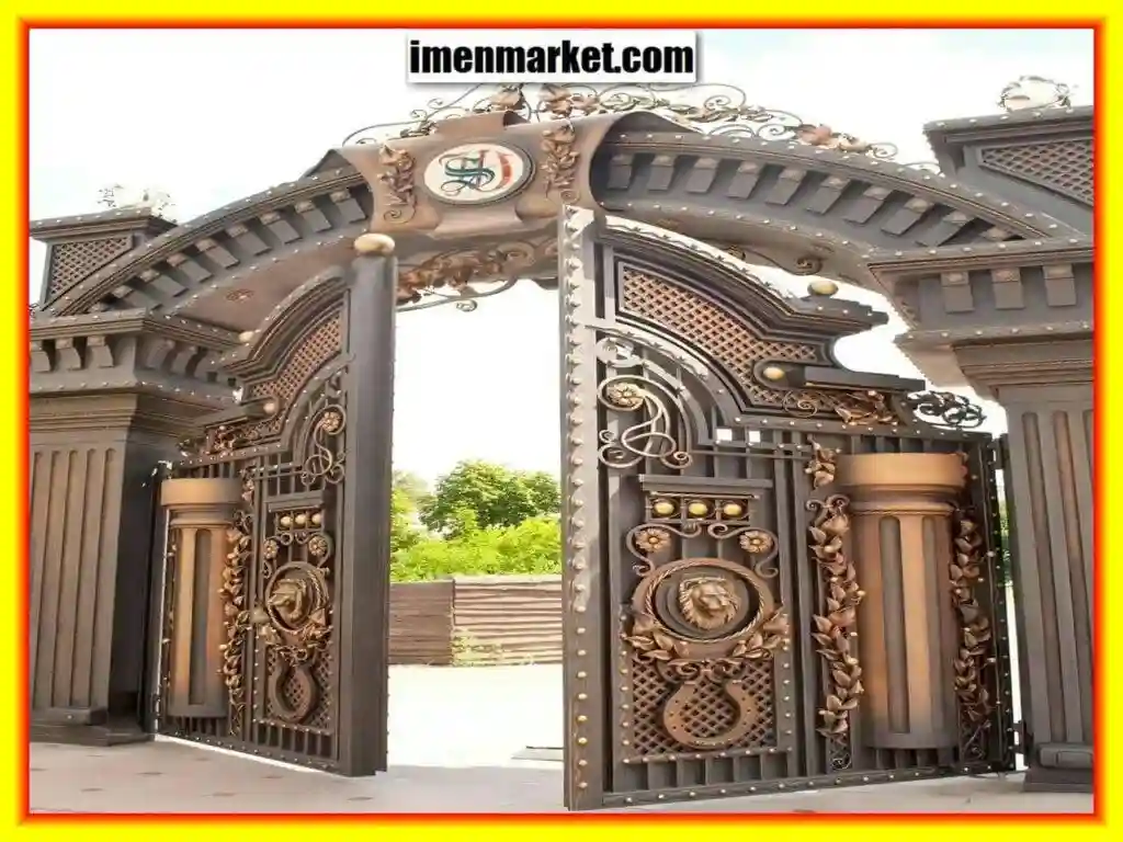 قیمت درب حیاط فرفورژه ویلایی