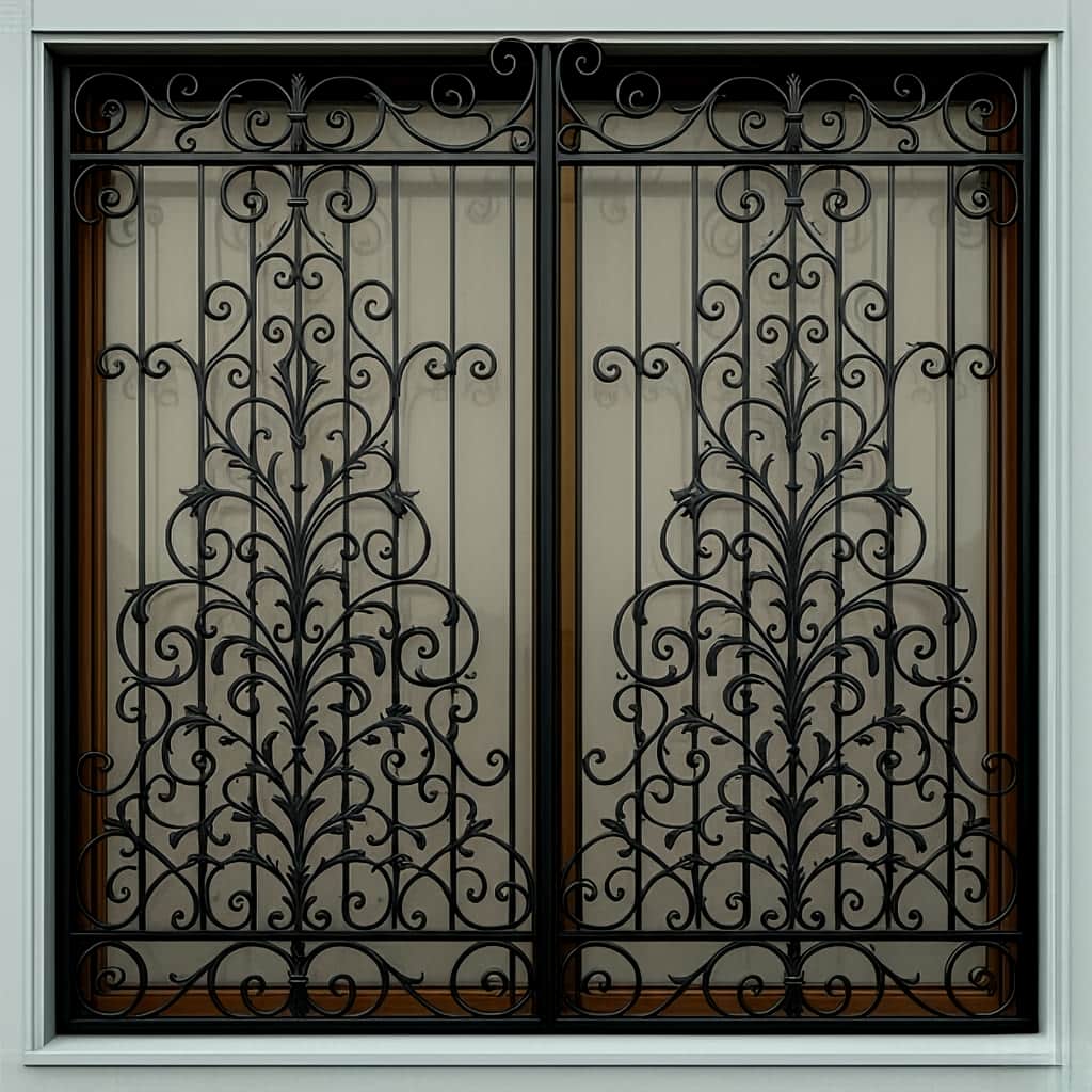 حفاظ پنجره با طرح کلاسیک