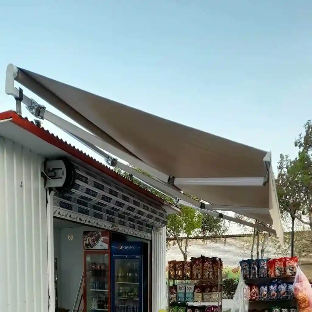 سایبان برقی بازویی و مزایا