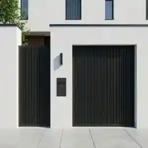 درب مدرن پلازا فلزی مینیمال