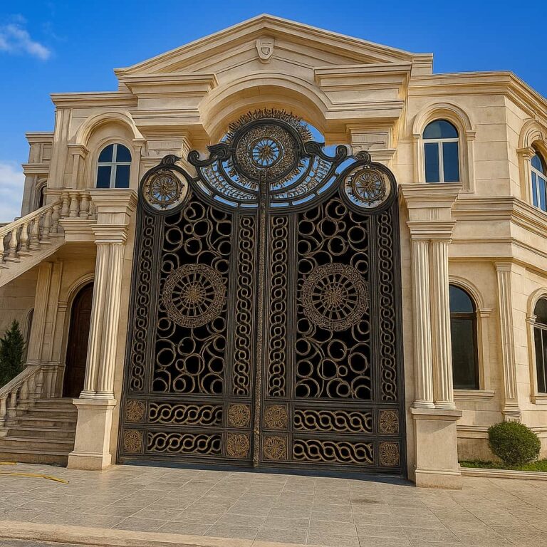 درب مدل ورساچه فلزی مدرن