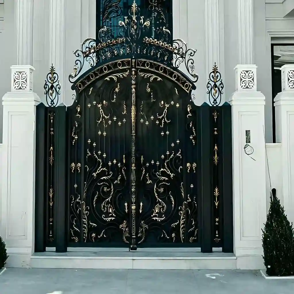 مدل درب فلزی ساده مدرن