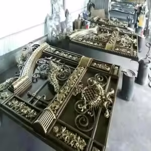 خرید درب ویلایی فرفورژه لوکس مقاوم