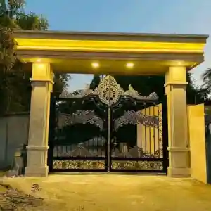 درب حیاط لاکچری مدرن فلزی