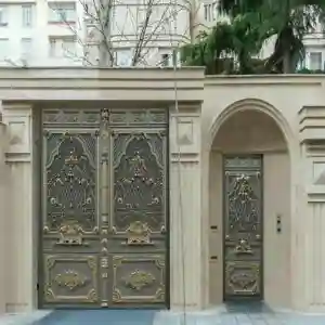 ساخت درب حیاط ورودی ویلایی مدرن شیک ساخت درب حیاط ورودی ویلایی مدرن شیک