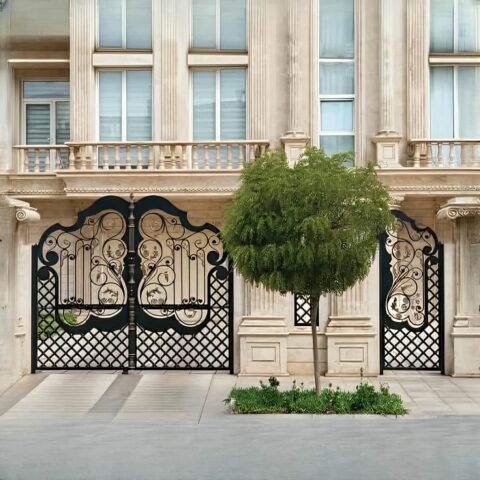 درب ارغوان 7 درب مدل ارغوان فرفورژه کلاسیک
