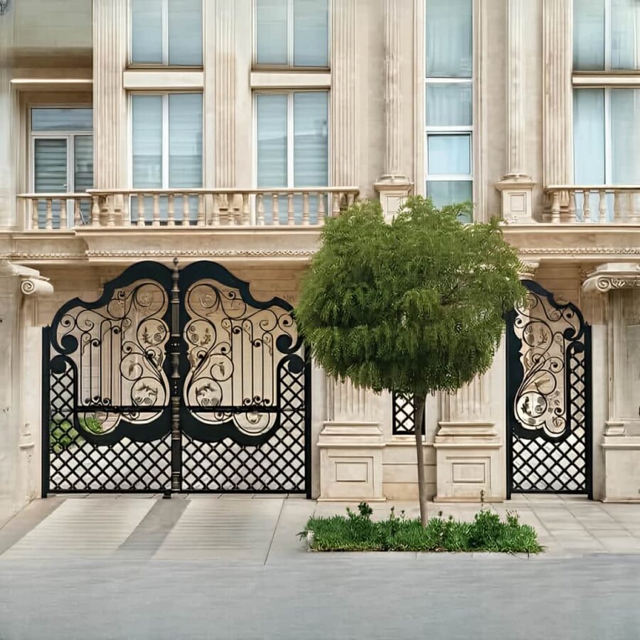 درب مدل ارغوان فرفورژه کلاسیک
