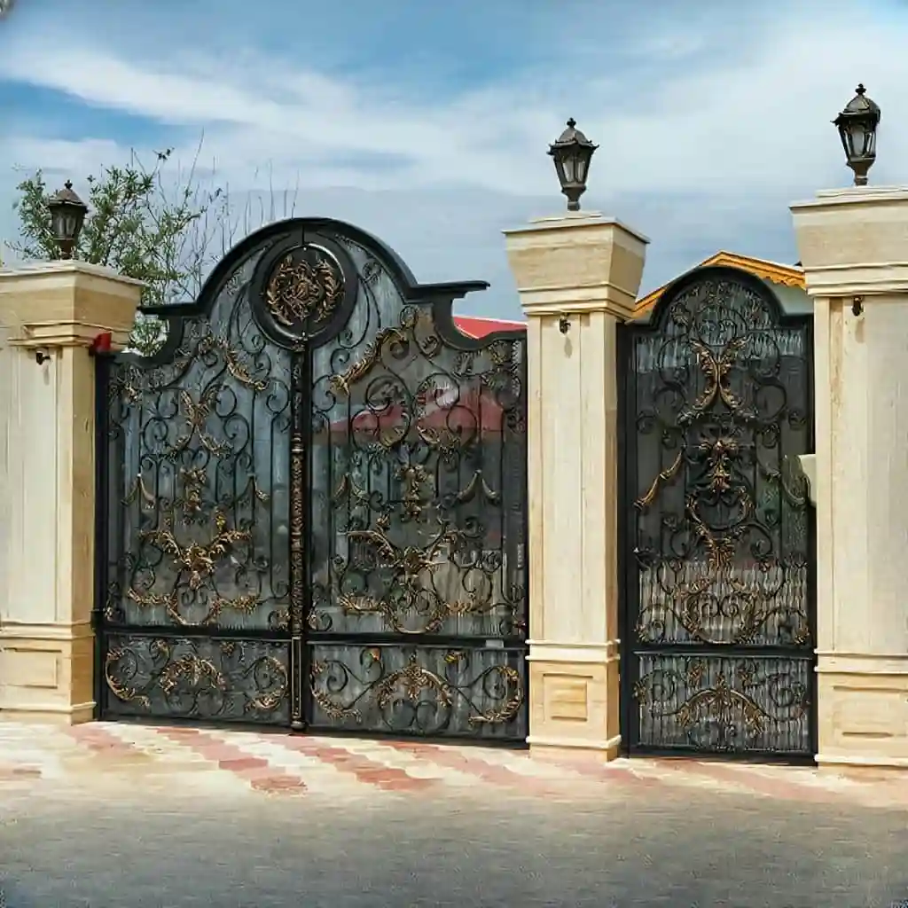 درب مدل ترک رنگ پودری