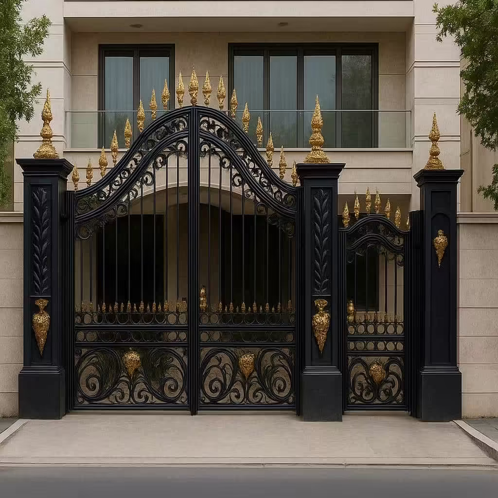 ابعاد درب مدل سمیه فلزی