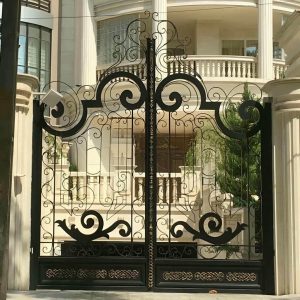درب مدل نگین فرفورژه لوکس
