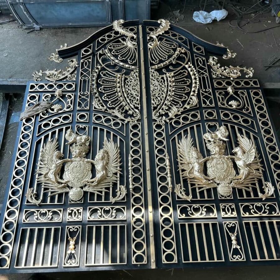 درب حیاط فوق العاده شیک و زیبا لاکچری مدرن