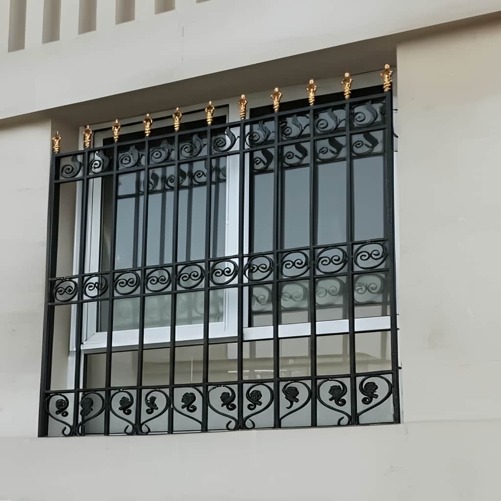 نصب حفاظ نرده پنجره پوشش مقاوم در گنبدکاووس