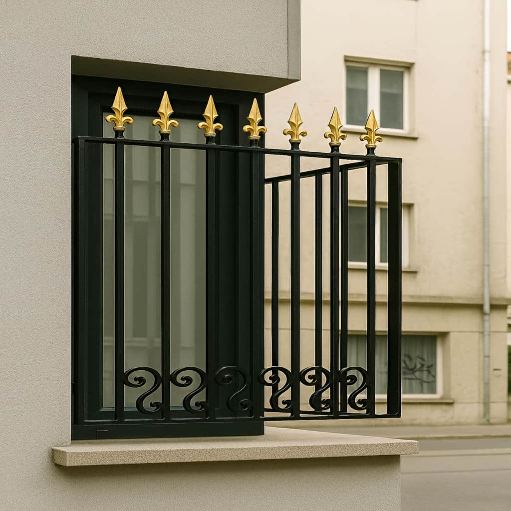 خرید حفاظ نرده پنجره فرفورژه دستساز در آبادان