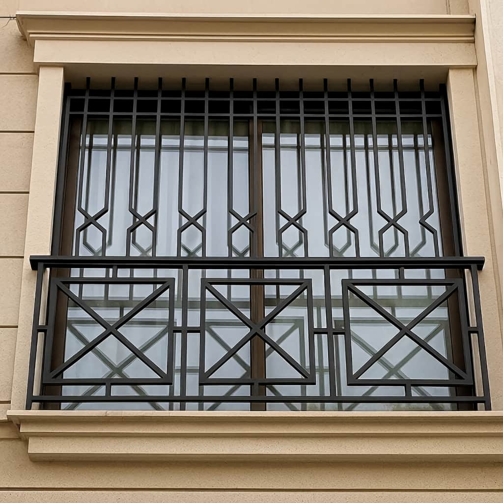 قیمت حفاظ نرده پنجره دکوراتیو امنیتی در آمل