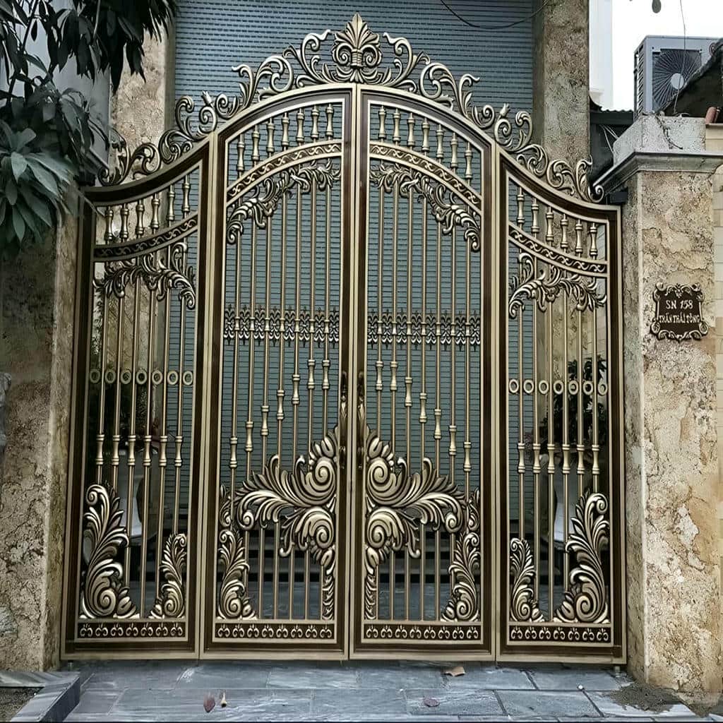 خرید درب فرفورژه حیاط تراز مهندسی در ساری