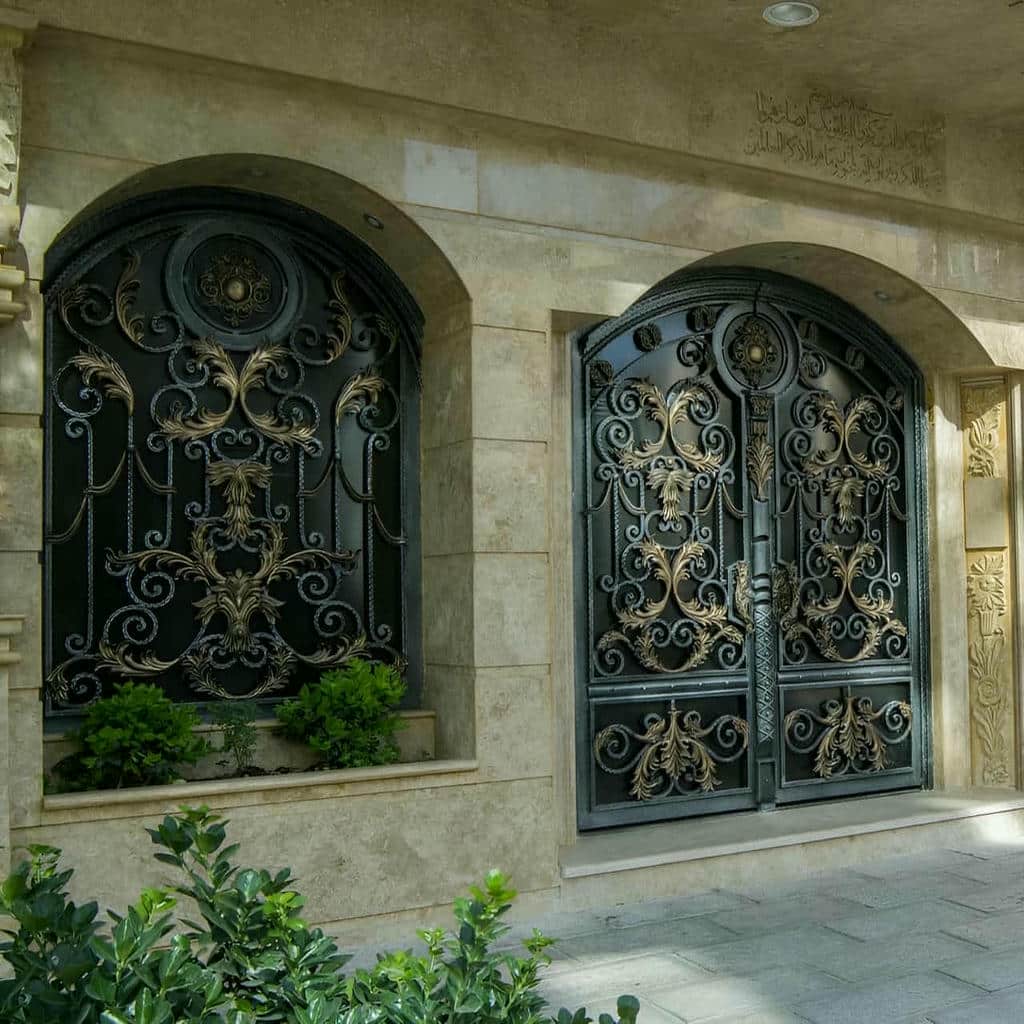 قیمت درب فرفورژه حیاط نگهداری دوره ای در هشتگرد