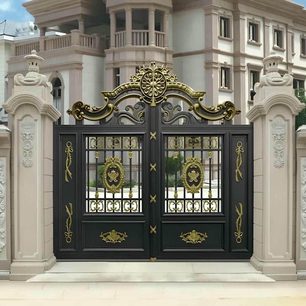 خرید درب فرفورژه حیاط دقیق در لواسان