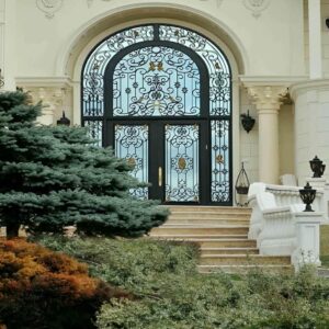 درب فرفورژه حیاط در مهرشهر کرج