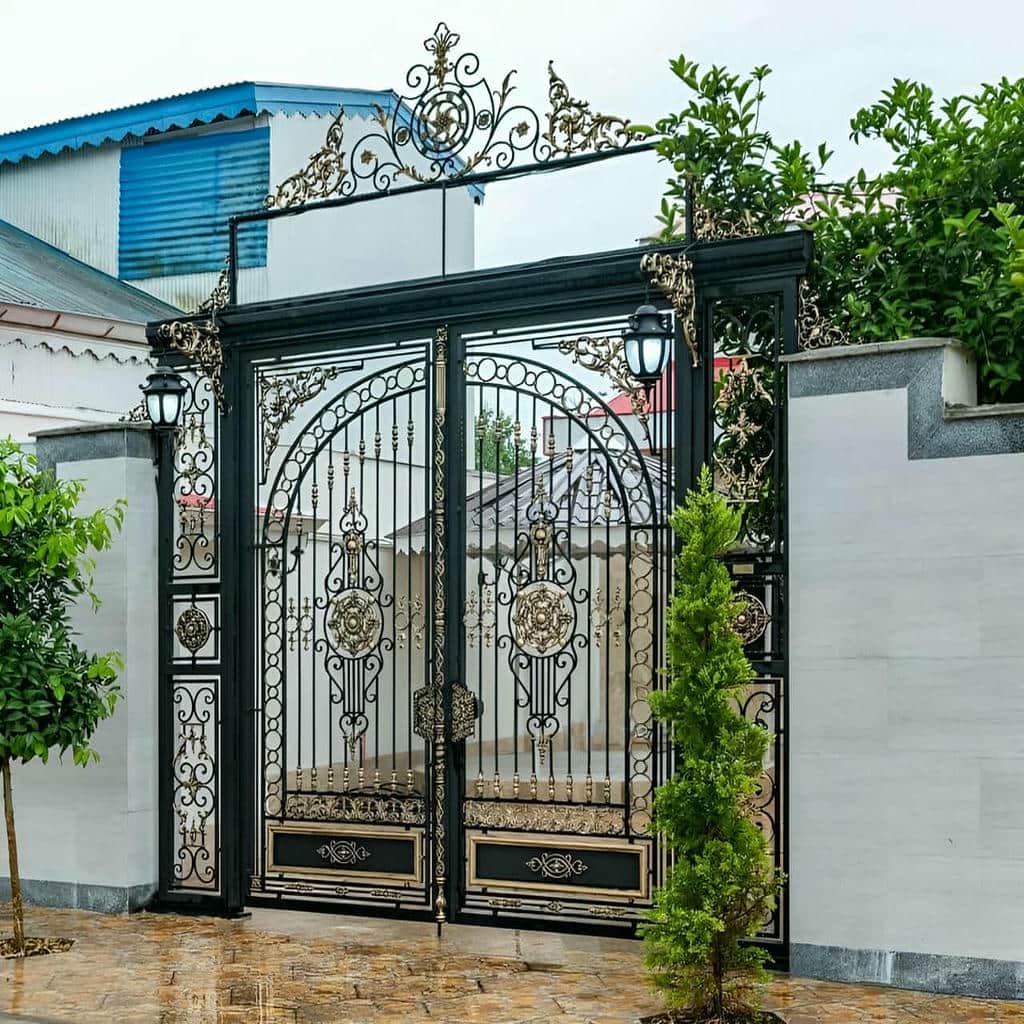 قیمت درب فرفورژه حیاط جوش یکنواخت در بندر انزلی