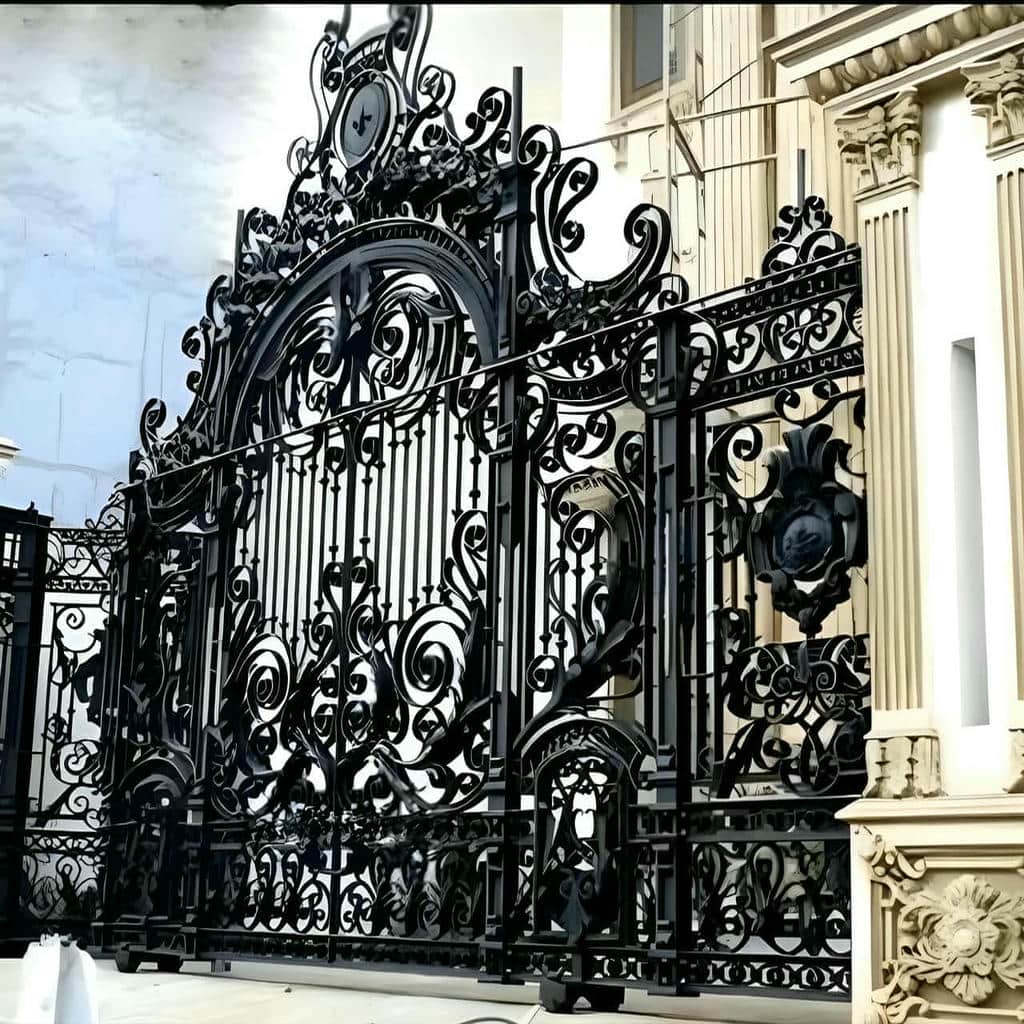 خرید درب ویلایی فرفورژه در بابل برای ویلای خاص