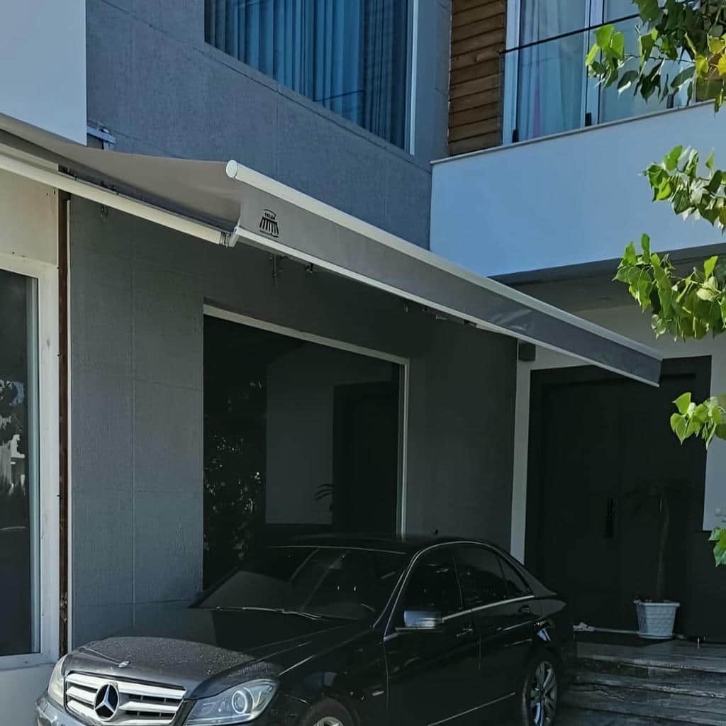 سایبان برقی در اراک
