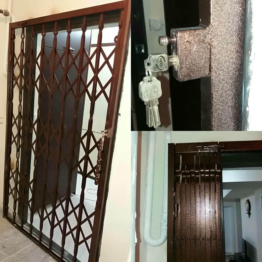درب آکاردئونی در بجنورد