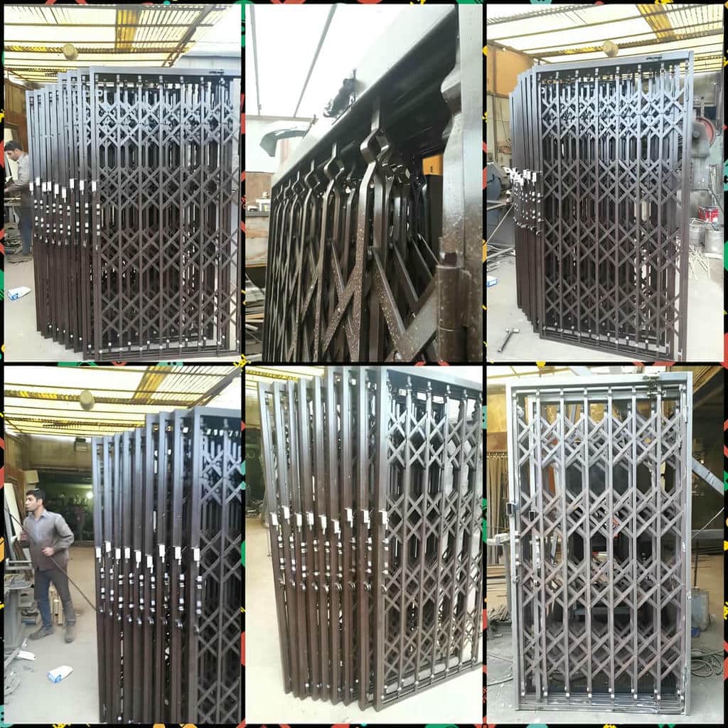 خرید درب آکاردئونی مدرن در شهرکرد
