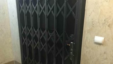 درب آکاردئونی در پردیس