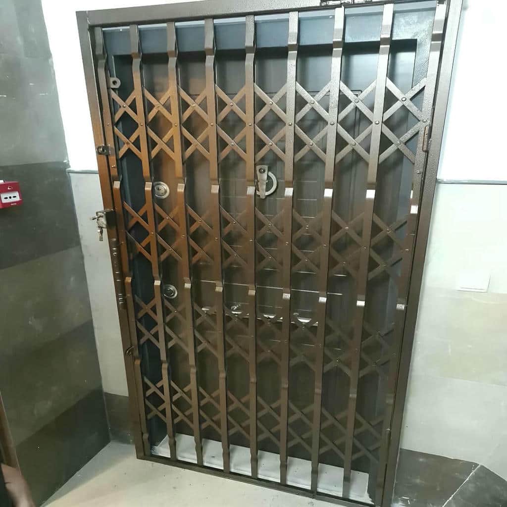 خرید درب آکاردئونی ریل روان در بابل
