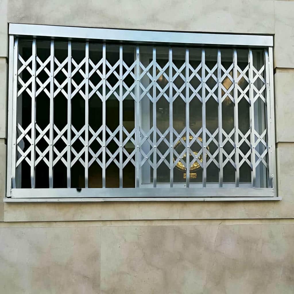 فروش درب آکاردئونی قفل ایمن در رفسنجان