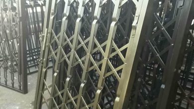 درب آکاردئونی در سبزوار