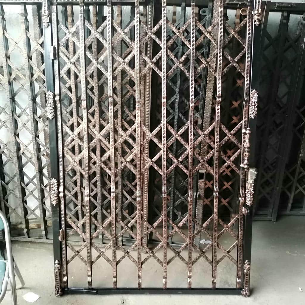 کارخانه درب آکاردئونی قفل ایمن در شیراز