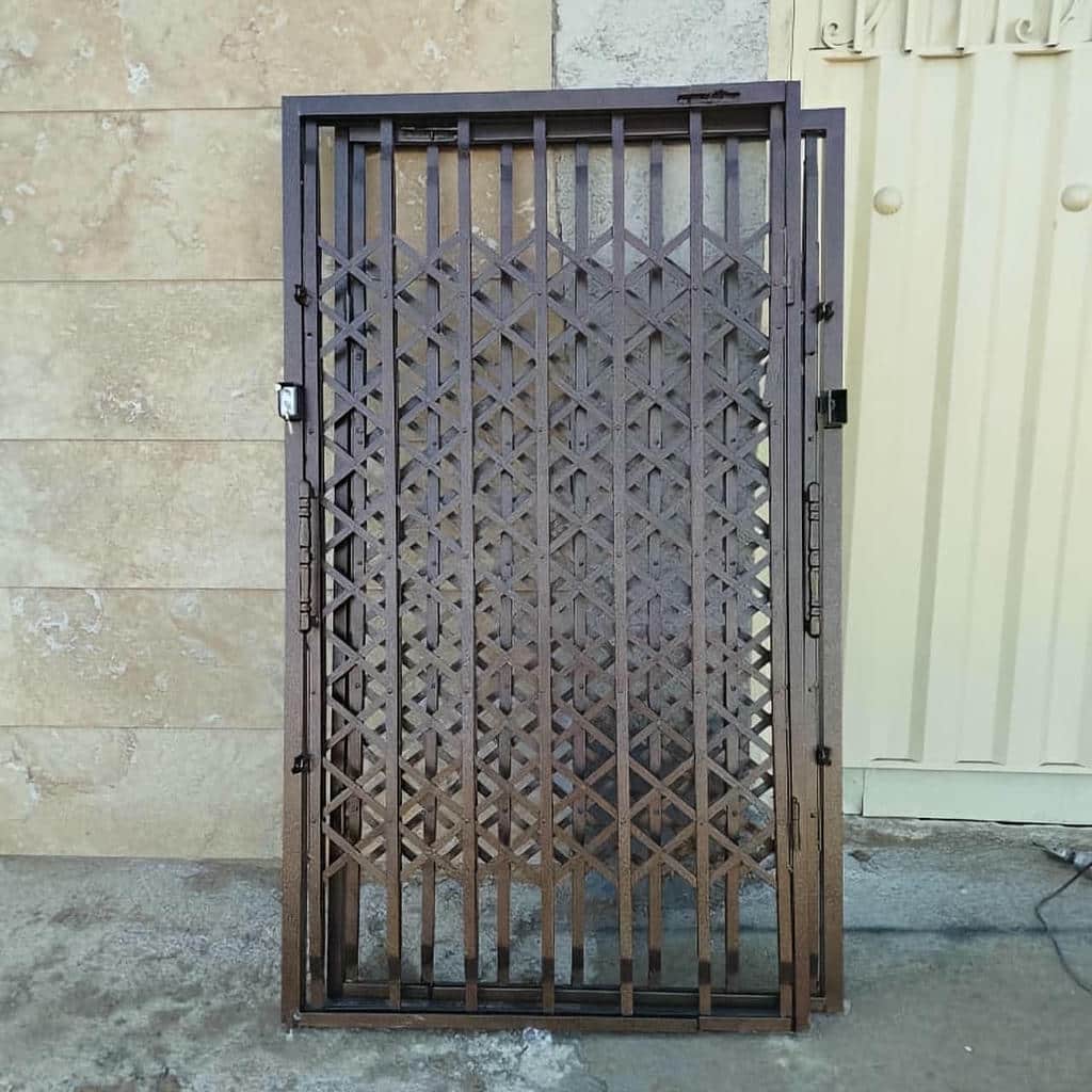 قیمت درب آکاردئونی پوشش ضدزنگ هماهنگ در هشتگرد