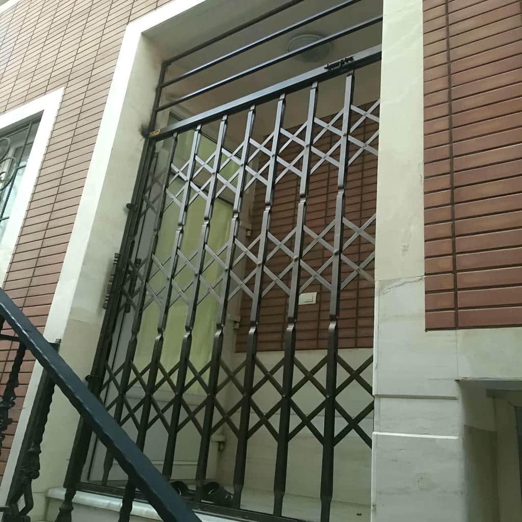 فروش درب آکاردئونی قفل مطمئن در رشت