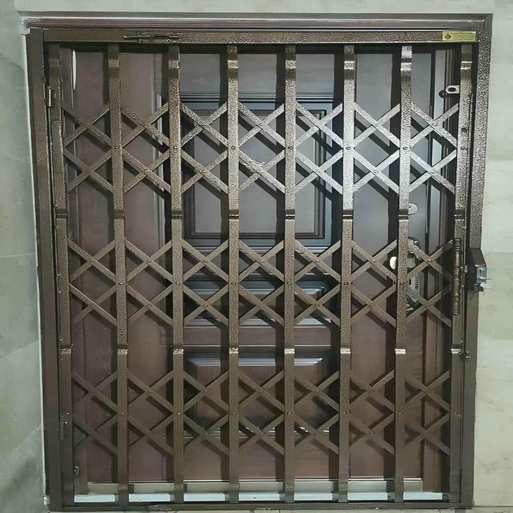خرید درب آکاردئونی ضدزنگ در مریوان
