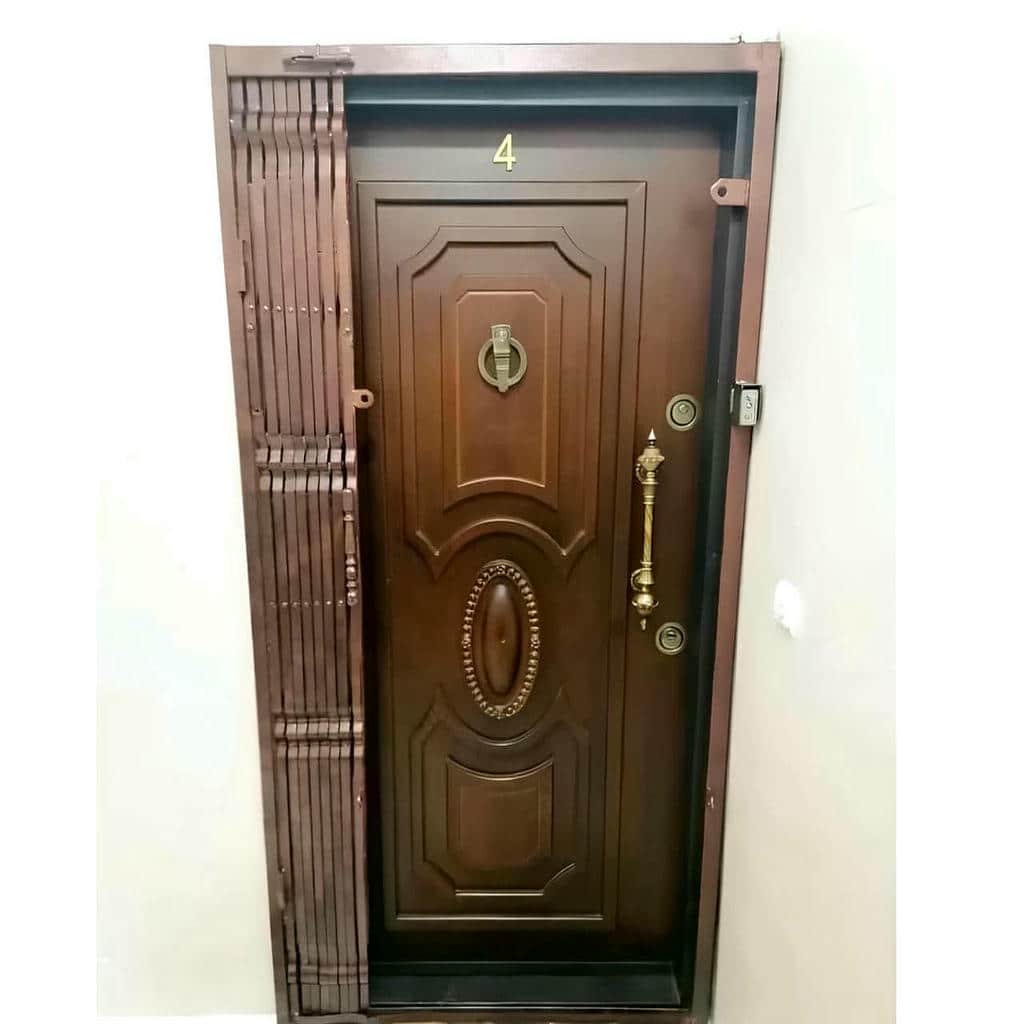 فروش درب آکاردئونی قفل ایمن در قائمشهر