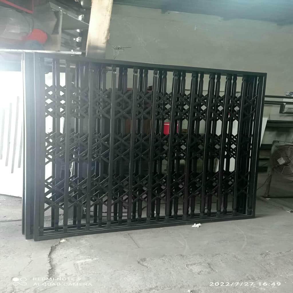 قیمت درب آکاردئونی پوشش ضدزنگ دریایی در قشم
