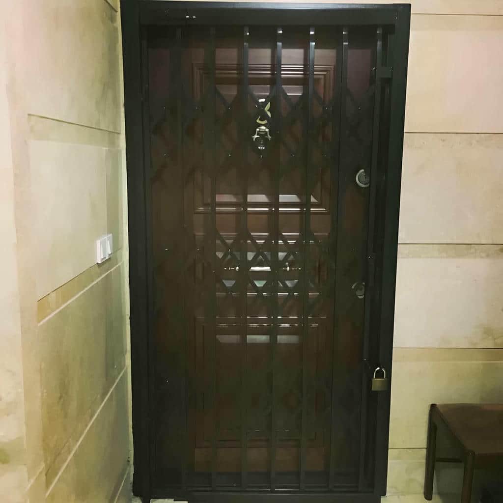 قیمت درب آکاردئونی فولاد مستحکم در رفسنجان