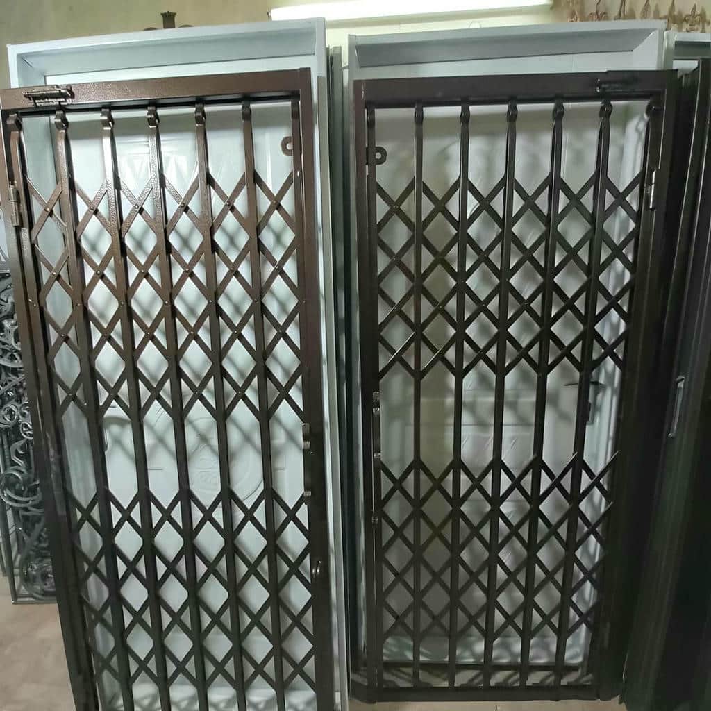 قیمت درب آکاردئونی شبکه متراکم در سیرجان