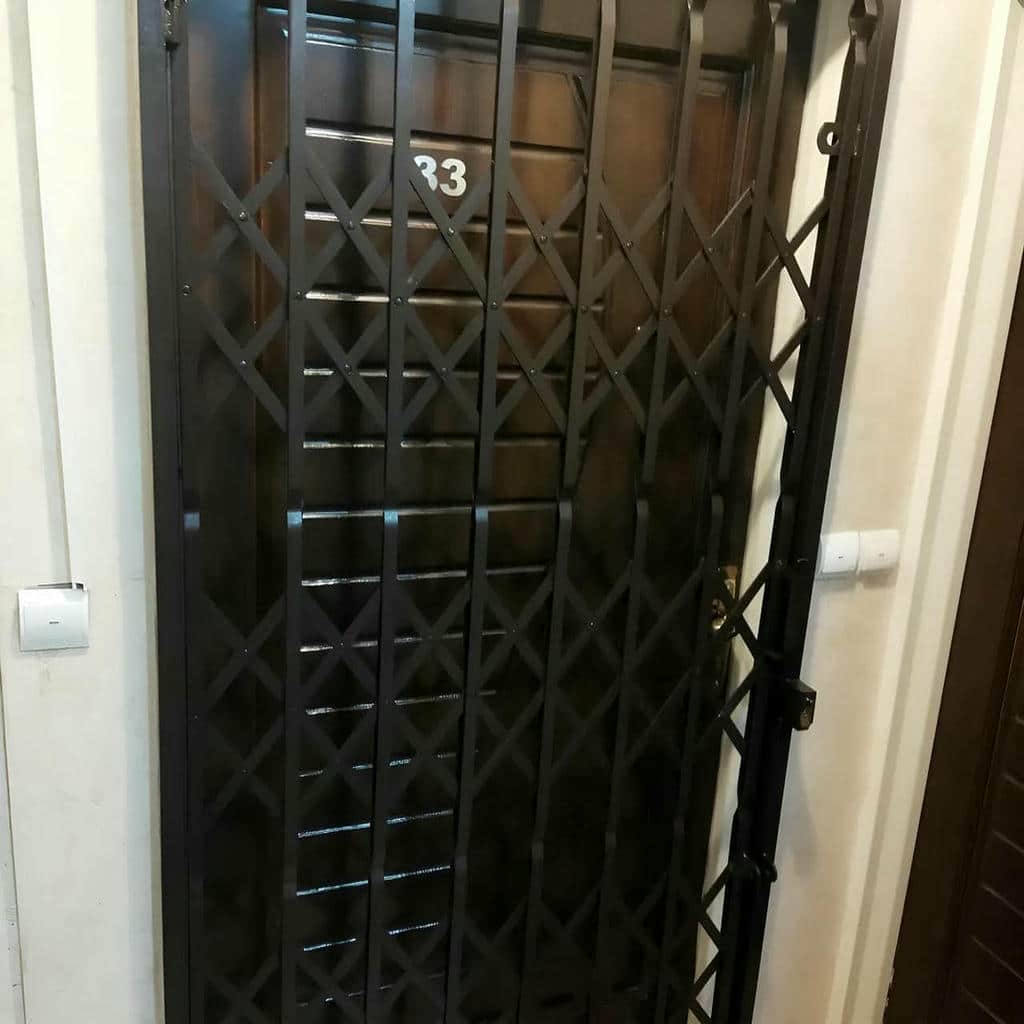 خرید درب آکاردئونی پرتردد در شیراز