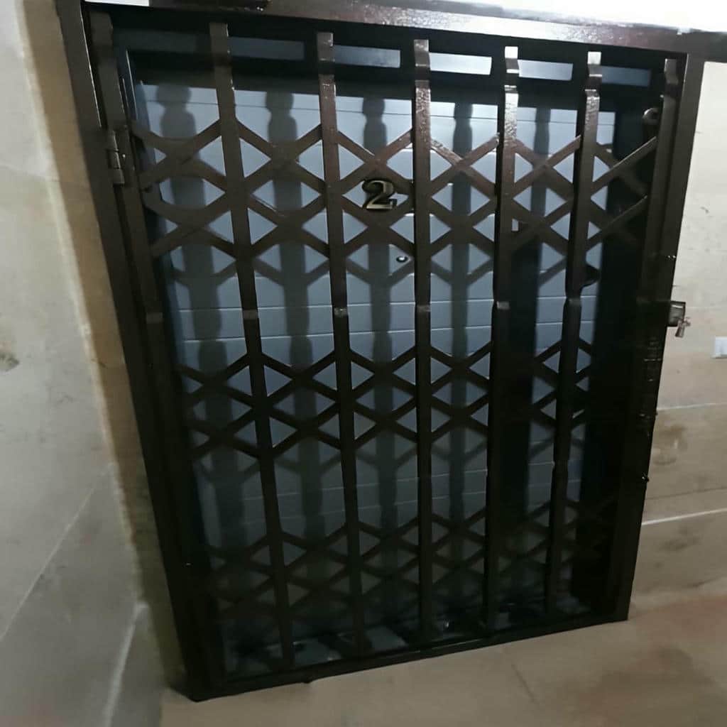 کارخانه درب آکاردئونی قفل ایمن در ساوه