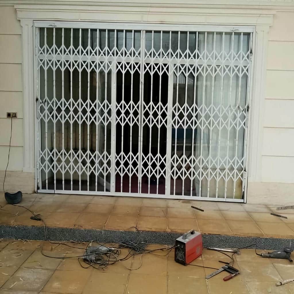 خرید درب آکاردئونی رنگ مقاوم در بندر لنگه