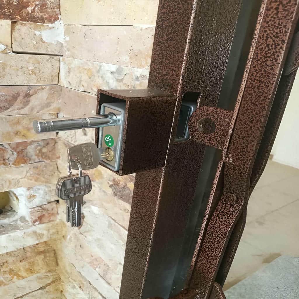 فروش درب آکاردئونی با پوشش ضدزنگ در اراک