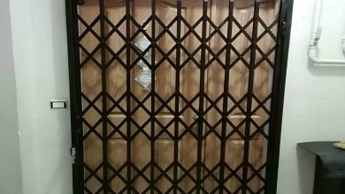 درب آکاردئونی در اشتهارد